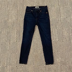 Madewell Jeans — Petite 27” Mid Rise Skinny